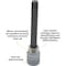 Dynamic Tools 3/8 Drive Torx Head, T50 Long Bit, Chrome Finish Socket D006750 - alternate 6